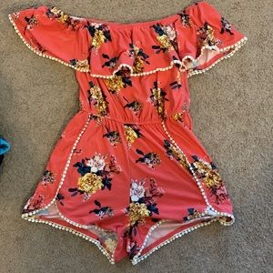 Floral romper